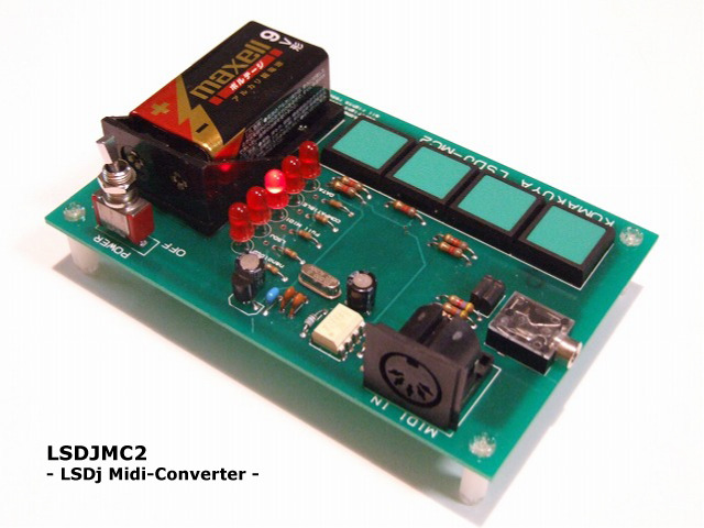 LSDJMC2 – LSDj Midi-Converter –(jp) – KOMAKUYA CHIPSOUND DEVICES